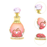 Maxbell Perfume Bottle Gifts Essential Oil Container for Ladies Women and Men Travel Red Leaves