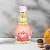 Maxbell Perfume Bottle Gifts Essential Oil Container for Ladies Women and Men Travel Red Leaves