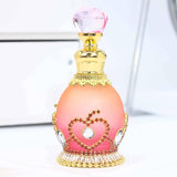 Maxbell Perfume Bottle Gifts Essential Oil Container for Ladies Women and Men Travel Red Leaves