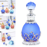 Maxbell Perfume Bottle Gifts Essential Oil Container for Ladies Women and Men Travel Dark Blue