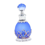 Maxbell Perfume Bottle Gifts Essential Oil Container for Ladies Women and Men Travel Dark Blue