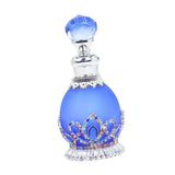 Maxbell Perfume Bottle Gifts Essential Oil Container for Ladies Women and Men Travel Dark Blue
