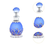 Maxbell Perfume Bottle Gifts Essential Oil Container for Ladies Women and Men Travel Dark Blue
