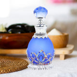 Maxbell Perfume Bottle Gifts Essential Oil Container for Ladies Women and Men Travel Dark Blue