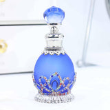 Maxbell Perfume Bottle Gifts Essential Oil Container for Ladies Women and Men Travel Dark Blue