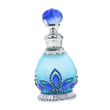 Maxbell Perfume Bottle Gifts Essential Oil Container for Ladies Women and Men Travel Light Blue