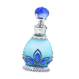 Maxbell Perfume Bottle Gifts Essential Oil Container for Ladies Women and Men Travel Light Blue