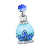 Maxbell Perfume Bottle Gifts Essential Oil Container for Ladies Women and Men Travel Light Blue