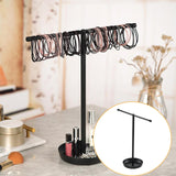 Maxbell Headband Holder Organizer Jewelry Display Stand for Eyeglasses Hairband Desk Black
