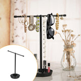 Maxbell Headband Holder Organizer Jewelry Display Stand for Eyeglasses Hairband Desk Black