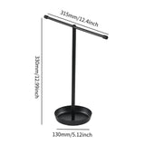 Maxbell Headband Holder Organizer Jewelry Display Stand for Eyeglasses Hairband Desk Black