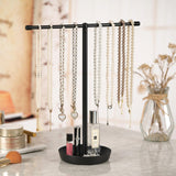 Maxbell Headband Holder Organizer Jewelry Display Stand for Eyeglasses Hairband Desk Black