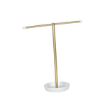 Maxbell Headband Holder Organizer Jewelry Display Stand for Eyeglasses Hairband Desk Gold