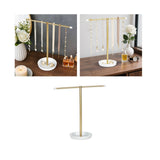 Maxbell Headband Holder Organizer Jewelry Display Stand for Eyeglasses Hairband Desk Gold