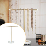 Maxbell Headband Holder Organizer Jewelry Display Stand for Eyeglasses Hairband Desk Gold