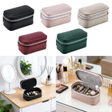 Mini Jewelry Earring Necklace Storage Gift Box for Valentine's Day Women Mom Black