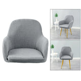 Jacquard Dining Chair Slipcovers Dining Room Chair Protector Gray