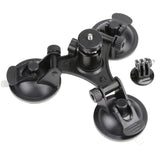 Maxbell Tri-cup Suction Mount w/Ball Head Car Window Mount for GoPro Hero 5 / 4/3+/3 - Aladdin Shoppers