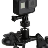 Maxbell Tri-cup Suction Mount w/Ball Head Car Window Mount for GoPro Hero 5 / 4/3+/3 - Aladdin Shoppers