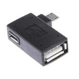 Maxbell 3 in 1 USB 2.0 OTG Cable Extension Adapter+Micro USB 2.0 OTG Host Adapter