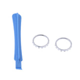 Maxbell High-end Chrome Thumbstick Accent Rings With Teardown Rod Tool for Xbox One Elite Controller Silver - Aladdin Shoppers