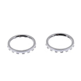Maxbell High-end Chrome Thumbstick Accent Rings With Teardown Rod Tool for Xbox One Elite Controller Silver - Aladdin Shoppers