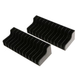 Maxbell 2Piece Game Card Box Storage Stand Holder For Nintendo Switch 24PCS CD Disks - Aladdin Shoppers