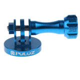 Maxbell Aluminum Motorcycle Fixed Holder Mount Bracket for GoPro Hero 5 4 3 2 Camera Blue - Aladdin Shoppers