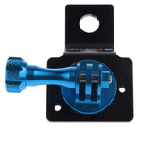 Maxbell Aluminum Motorcycle Fixed Holder Mount Bracket for GoPro Hero 5 4 3 2 Camera Blue - Aladdin Shoppers