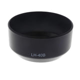 Maxbell Lens Hood Shade For Olympus LH-40B M. Zuiko Digital 45mm F/1.8 Lens Black - Aladdin Shoppers