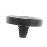 Maxbell 10mm Camera Soft Concave Shutter Release Button For Canon Fujifilm X100/X100S/X30/X-E2S Black