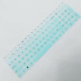 Silicone Desktop Keyboard Skin Cover For HP 15.6 Inch BF Laptop Clear Green