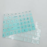 Silicone Desktop Keyboard Skin Cover For HP 15.6 Inch BF Laptop Clear Green