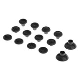 Maxbell 14 in 1 Thumbstick Thumb Stick Replacement for PS4 XBOX One Controller-Black