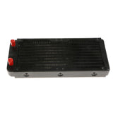 Maxbell 4x Alloy Computer Radiator 240mm 10 Pipes Water Cooler Cooling for CPU