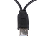 Maxbell 30cm USB A Male to 2Port USB Female Y-Splitter Extension Adapter Cable - Aladdin Shoppers