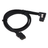 Maxbell 1xInternal Mini SAS(SFF-8087) 36Pin Right Angle Male to Male SFF 8087 Cable - Aladdin Shoppers