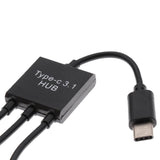 Maxbell 3 in 1 Micro USB HUB Adaptor with Power Charge OTG Cable Adapter Connector - Aladdin Shoppers