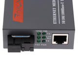 3x100/1000M Gigbit Ethernet to Fiber optic Media Converters SC Singlemode 25KM