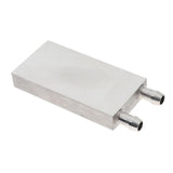 Maxbell Aluminum Water Cooling Block for CPU Graphics Radiator Heat Sink 40mmx80mm