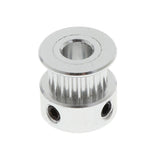 Maxbell 5x Stainless Steel 2GT Timing Pulley Belt Gear 20 Wheel Bore for Width Belt