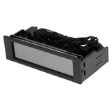 Maxbell Computer Case Fan Temperature Speed Controller with LCD Display Front Panel