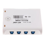 Maxbell USB 3.0 Sharing Switch Selector 1 in 4 out Switcher Adapter For PC Printer