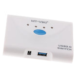 Maxbell USB 3.0 Sharing Switch Selector 1 in 4 out Switcher Adapter For PC Printer