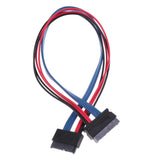 Maxbell 1Pcs SATA Cables Serial ATA 7+6Pin Male to 7+6Pin Female Extension 30cm