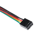 Maxbell PC Fan Power Connector 4pin Female to 2x 4pin Male Splitter Extension Cable