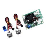 Maxbell NanoDLP Shield V1.1 Expansion Board + 1Piece Heatsink + 2Pieces Limit Switch