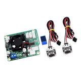 Maxbell NanoDLP Shield V1.1 Expansion Board + 1Piece Heatsink + 2Pieces Limit Switch