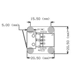 Maxbell NanoDLP Shield V1.1 Expansion Board + 1Piece Heatsink + 2Pieces Limit Switch