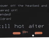 Maxbell Heated Bed Aluminium PCB Heatbed Heat bed +Thermistor for MK3 3D Printer